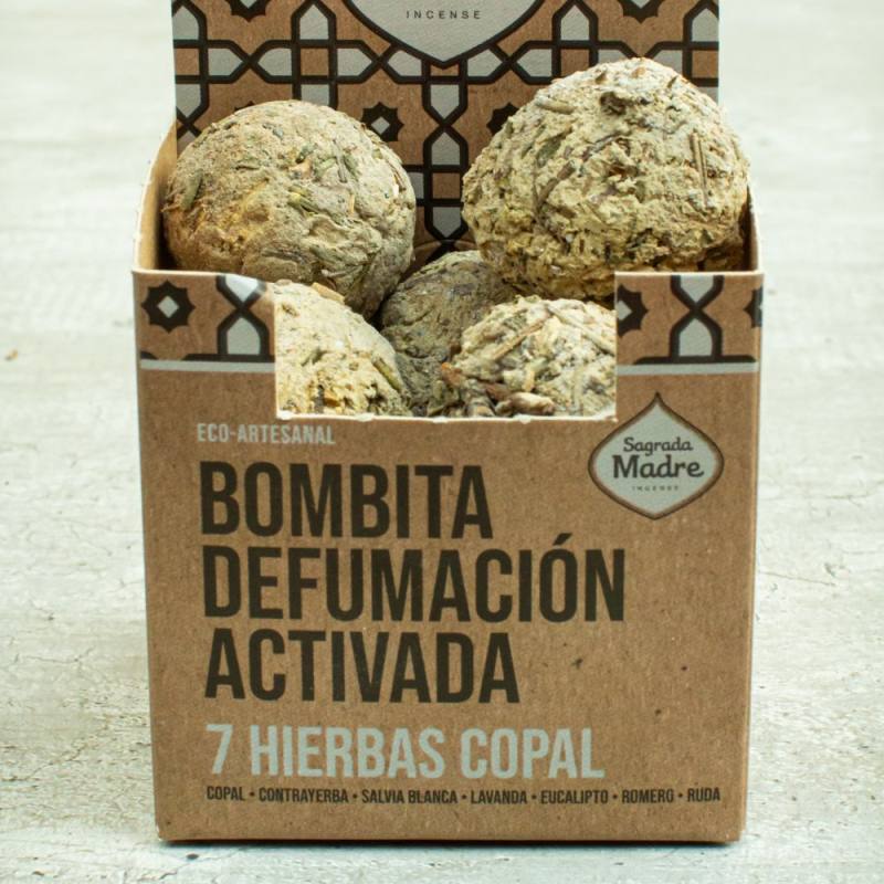 Bombita Defumación Activada 7 Hierbas-Copal - Imagen 3