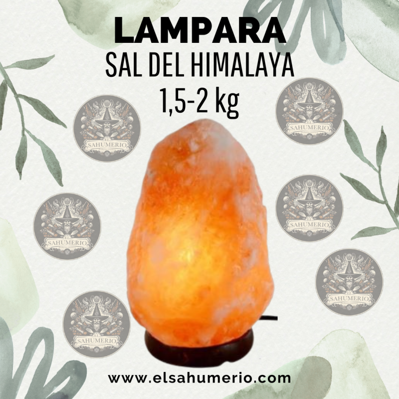 Lámpara de Sal del Himalaya